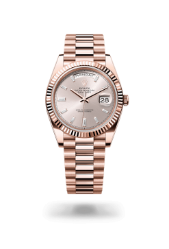 40mm 勞力士 ROLEX DAY-DATE 228235-0004 日亮金色
