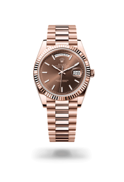 40mm 勞力士 ROLEX DAY-DATE 228235-0053 巧克力色