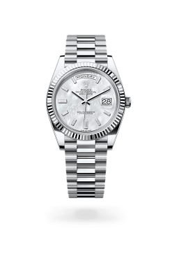 40mm 勞力士 ROLEX DAY-DATE 228236-0026 珍珠母