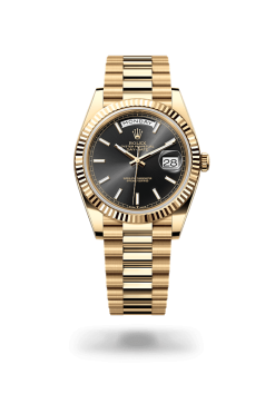 40mm 勞力士 ROLEX DAY-DATE 228238-0067 亮黑色
