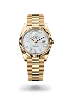 40mm 勞力士 ROLEX DAY-DATE 228238-0071 珍珠母