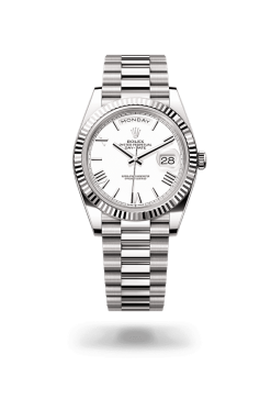 40mm 勞力士 ROLEX DAY-DATE 228239-0046 白色羅馬字