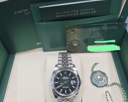 Datejust 126300-0026 Green Ombre